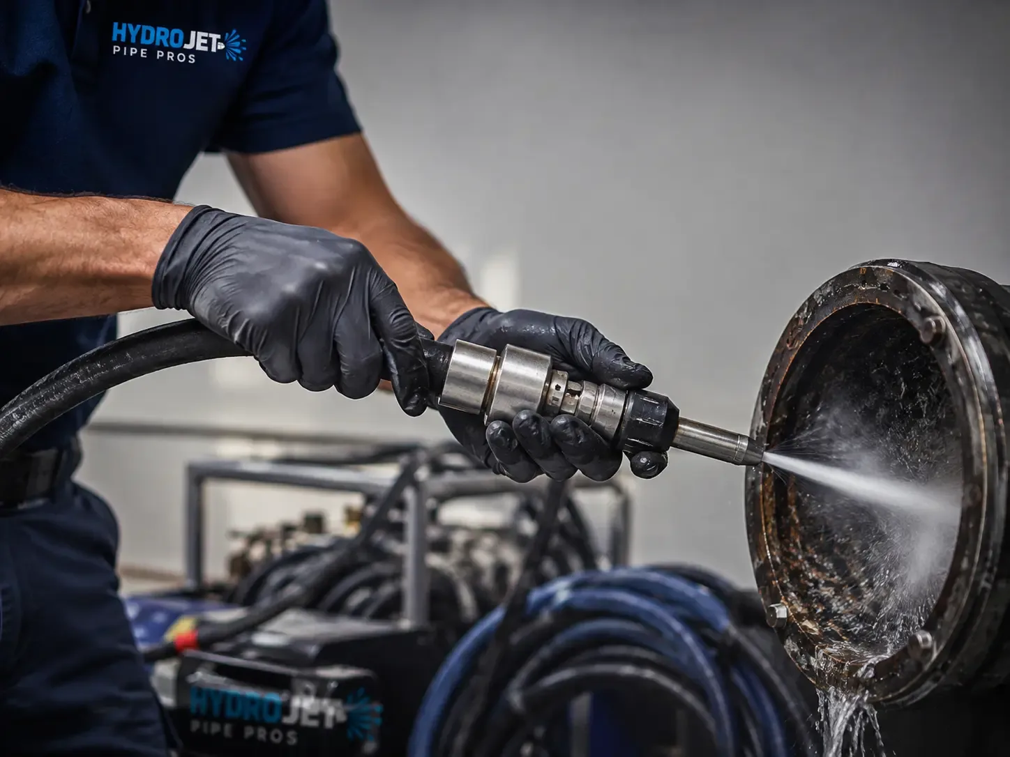 Hydro Jet Pipe Descaling in Midnight, MS
